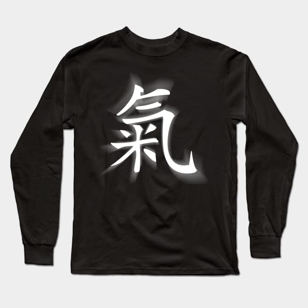 Qi Long Sleeve T-Shirt by scoffin